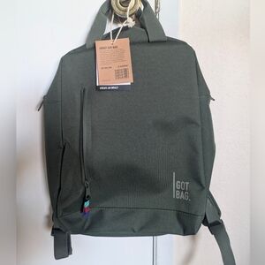 GOT BAG Dark Green Eco-Friendly Backpack